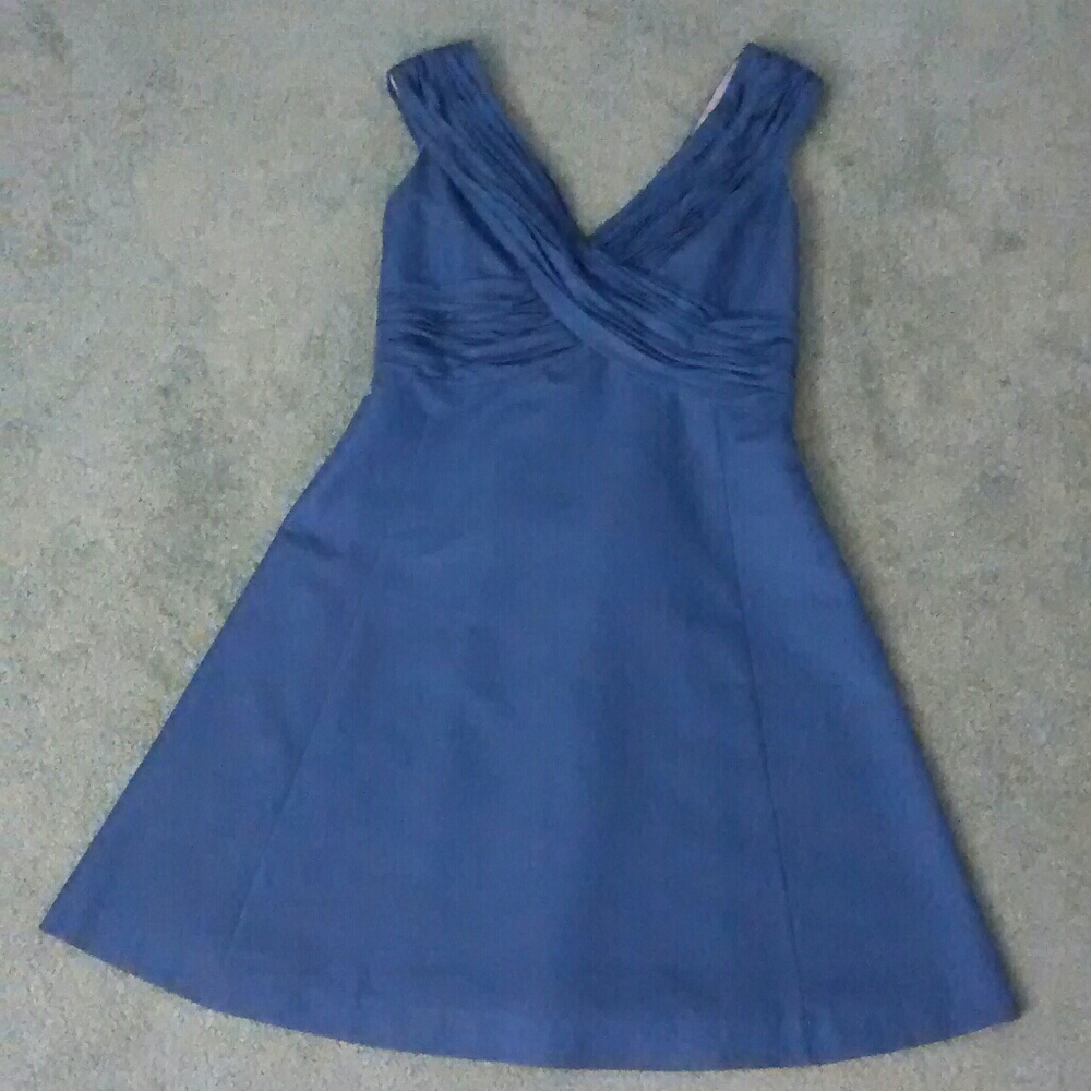 Anthropologie Mirror of Venus Ruched Fit & Flare